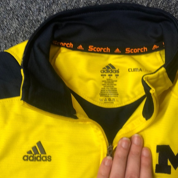 Adidas Michigan Warmup Jacket - Picture 2 of 4